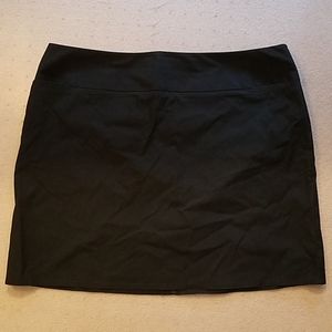 New York & Company Black Skirt Cotton/Nylon/Spande
